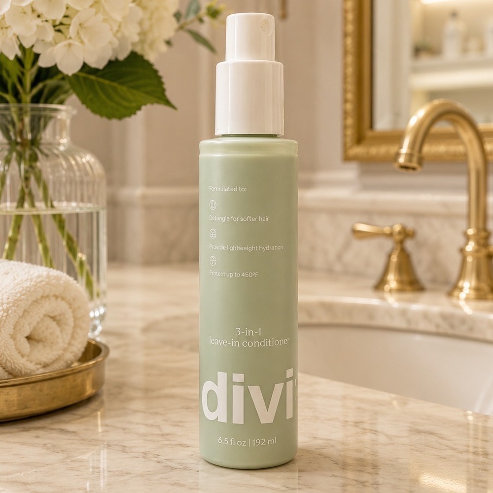 Divi 3-in-1 Leave-in Conditioner 6.5 fl oz Heat Protectant Detangler Spray